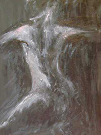 Dancer painted by Anne Milton, Fine Artist